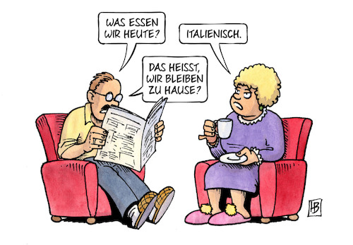 Cartoon: Italienisch zu Hause (medium) by Harm Bengen tagged essen,italienisch,italien,zu,hause,coronavirus,ansteckung,pandemie,epidemie,krankheit,schaden,harm,bengen,cartoon,karikatur,essen,italienisch,italien,zu,hause,coronavirus,ansteckung,pandemie,epidemie,krankheit,schaden,harm,bengen,cartoon,karikatur