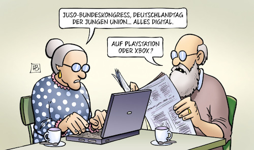 Jusos und JU digital