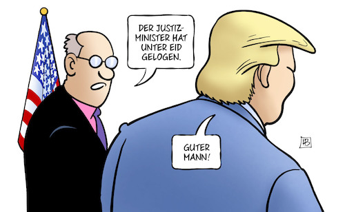 Justizminister lügt