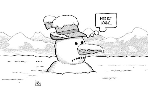Kalter Schneemann Kalter Schneemann