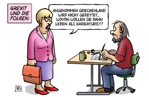 Karikaturen-Grexit