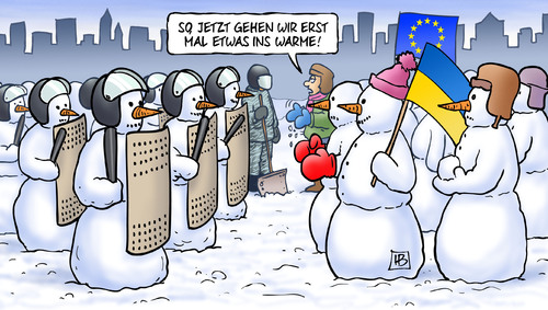 Cartoon: Kiew-Proteste (medium) by Harm Bengen tagged schnee,schneemann,blockade,kiew,ukraine,polizei,opposition,aufstand,revolte,revolution,europa,russland,regierung,regierungsviertel,grosse,koalition,harm,bengen,cartoon,karikatur,schnee,schneemann,blockade,kiew,ukraine,polizei,opposition,aufstand,revolte,revolution,europa,russland,regierung,regierungsviertel,grosse,koalition,harm,bengen,cartoon,karikatur