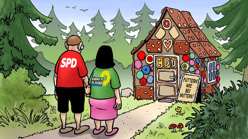 Cartoon: Knusperfalle (medium) by Harm Bengen tagged hänsel,knusperhäuschen,knusperfalle,bengen,harm,ergebnis,bundestagswahl,wahl,2013,bundestag,csu,cdu,grüne,spd,bundeskanzlerin,merkel,koalition,hexe,märchen,gretel,karikatur,cartoon,knusperfalle,knusperhäuschen,hänsel,gretel,märchen,hexe,koalition,merkel,bundeskanzlerin,spd,grüne,cdu,csu,bundestag,2013,wahl,bundestagswahl,ergebnis,harm,bengen,cartoon,karikatur