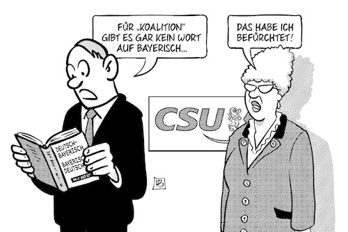 Koalition auf Bayerisch