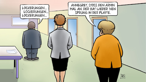 Laschet-Sprung de Harm Bengen | Política Cartoon | TOONPOOL