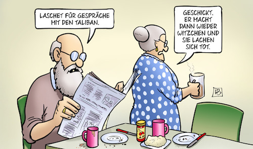 Cartoon: Laschet und Taliban (medium) by Harm Bengen tagged laschet,gespräche,cdu,witzchen,lachen,tot,kanzlerkandidat,afghanistan,deutschland,rettungsmission,abzug,taliban,harm,bengen,cartoon,karikatur,laschet,gespräche,cdu,witzchen,lachen,tot,kanzlerkandidat,afghanistan,deutschland,rettungsmission,abzug,taliban,harm,bengen,cartoon,karikatur