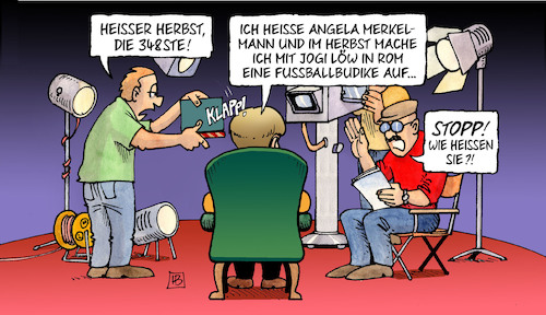 Löw und Merkel