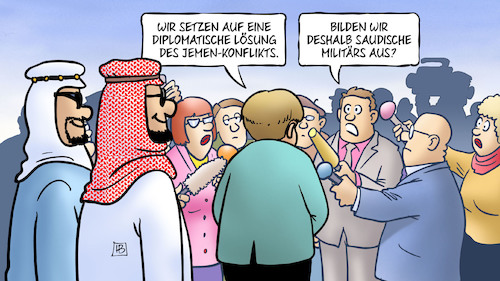 Merkel zu Jemen