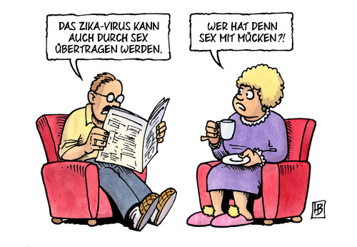 Cartoon: Mücken-Sex (medium) by Harm Bengen tagged zika,virus,tigermücke,brasilien,usa,who,schwangerschaft,harm,bengen,cartoon,karikatur,sex,zika,virus,tigermücke,brasilien,usa,who,schwangerschaft,harm,bengen,cartoon,karikatur