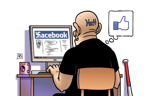 Cartoon: Nazis und Facebook (medium) by Harm Bengen tagged nazis,faschisten,rechts,internet,soziale,netzwerke,facebook,hakenkreuz,hetze,hass,monitor,computer,harm,bengen,cartoon,karikatur,nazis,faschisten,rechts,internet,soziale,netzwerke,facebook,hakenkreuz,hetze,hass,monitor,computer,harm,bengen,cartoon,karikatur