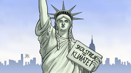 Cartoon: Neue US-Klimapolitik (medium) by Harm Bengen tagged neue,usa,klimapolitik,freiheitsstatue,liberty,greta,thunberg,fridays,for,future,harm,bengen,cartoon,karikatur,neue,usa,klimapolitik,freiheitsstatue,liberty,greta,thunberg,fridays,for,future,harm,bengen,cartoon,karikatur