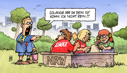 Cartoon: NRW-Sondierungen (medium) by Harm Bengen tagged nrw,sondierungen,wahl,fdp,linke,spd,gruene,buendnis,ausschluss,ampel,jamaika,rot,sandkasten,spiel,zunge,kraft,hoehn,pinkwart,westerwelle,lindner,nrw,sondierungen,wahl,wahlen,linke,fdp,spd,ausschluss,ampel,jamaika,sandkasten,zunge,pinkwart,westerwelle,lindner