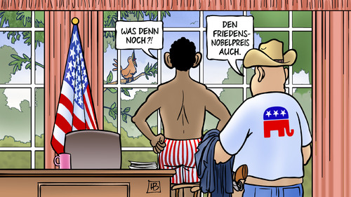 Cartoon: Obamas Niederlage (medium) by Harm Bengen tagged obama,wahl,kongresswahlen,usa,praesident,demokraten,republikaner,lame,duck,friedensnobelpreis,harm,bengen,cartoon,karikatur,obama,wahl,kongresswahlen,usa,praesident,demokraten,republikaner,lame,duck,friedensnobelpreis,harm,bengen,cartoon,karikatur