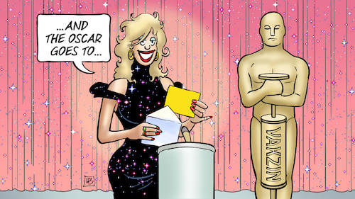 Cartoon: Oscar 2021 (medium) by Harm Bengen tagged oscar,verleihung,2021,corona,vakzin,statue,spritze,harm,bengen,cartoon,karikatur,oscar,verleihung,2021,corona,vakzin,statue,spritze,harm,bengen,cartoon,karikatur