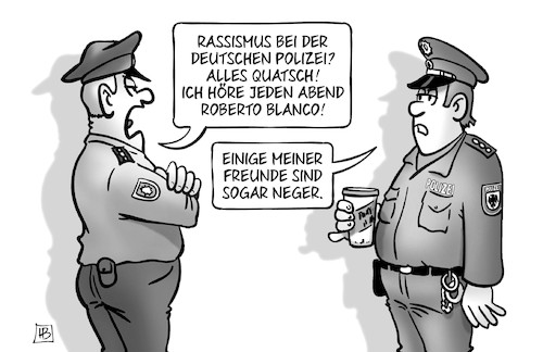 Polizei-Rassismus