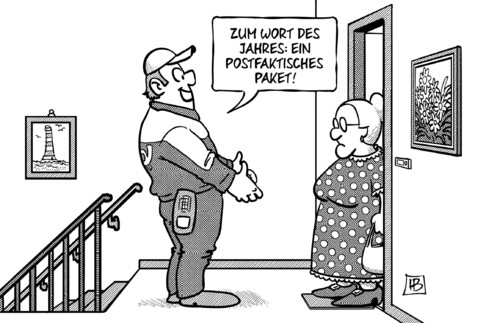 Postfaktisch Postfaktisch