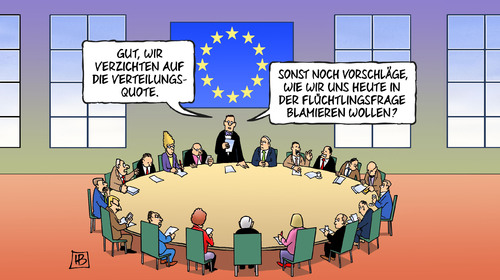 Cartoon: Quotenverzicht (medium) by Harm Bengen tagged verteilungsquote,quote,vorschläge,flüchtlingsfrage,blamieren,eu,europa,ungarn,flüchtlinge,asyl,harm,bengen,cartoon,karikatur,verteilungsquote,quote,vorschläge,flüchtlingsfrage,blamieren,eu,europa,ungarn,flüchtlinge,asyl,harm,bengen,cartoon,karikatur