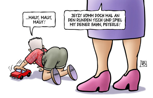 Cartoon: Ramsauer und Bahn (medium) by Harm Bengen tagged ramsauer,verkehrsminister,bundesregierung,csu,deutsche,bahn,mainz,stellwerk,stellwerker,pannen,chaos,bahnhof,grube,kefer,bund,geld,maut,pkw,harm,bengen,cartoon,karikatur,ramsauer,verkehrsminister,bundesregierung,csu,deutsche,bahn,mainz,stellwerk,stellwerker,pannen,chaos,bahnhof,grube,kefer,bund,geld,maut,pkw,harm,bengen,cartoon,karikatur