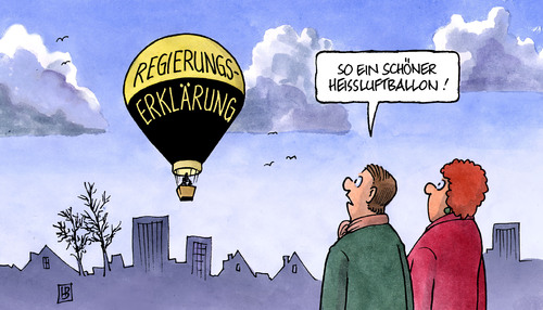 Cartoon: Regierungserklärung (medium) by Harm Bengen tagged regierungserklärung,schwarz,gelb,berlin,regierung,bundestag,merkel,bundeskanzlerin,heisse,luft,heißluftballon,heissluftballon,regierungserklärung,regierung,erklärung,heißluftballon,bundestag,berlin,gelb,schwarz,angela merkel,bundeskanzlerin,bundeskanzler,kanzler,luft,angela,merkel