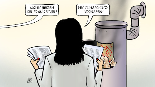 Reiche heizt