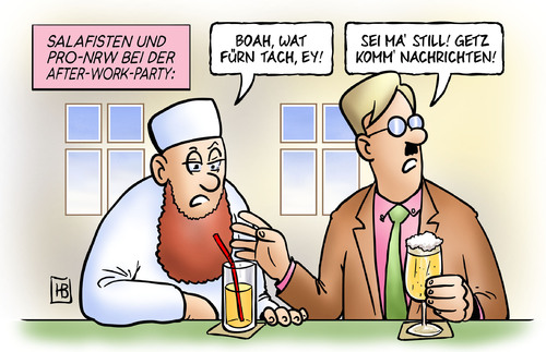 Salafisten und Pro-NRW