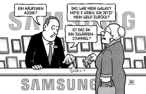 Samsung-Asche Samsung-Asche