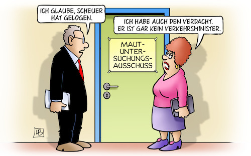 Cartoon: Scheuer vor Ausschuss (medium) by Harm Bengen tagged scheuer,gelogen,lügen,verdacht,verkehrsminister,pkw,maut,untersuchungsausschuss,harm,bengen,cartoon,karikatur,scheuer,gelogen,lügen,verdacht,verkehrsminister,pkw,maut,untersuchungsausschuss,harm,bengen,cartoon,karikatur