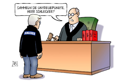 Cartoon: Schlecker vor Gericht (medium) by Harm Bengen tagged anton,schlecker,gericht,prozess,untreuepunkte,konkurs,betrug,insolvenzverschleppung,pleite,drogeriemarkt,harm,bengen,cartoon,karikatur,anton,schlecker,gericht,prozess,untreuepunkte,konkurs,betrug,insolvenzverschleppung,pleite,drogeriemarkt,harm,bengen,cartoon,karikatur