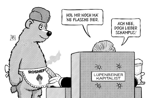 Schröder und Rosneft
