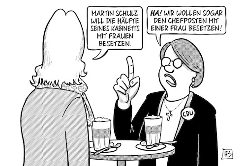 Schulz und Frauen