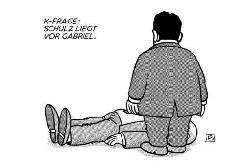 Schulz vor Gabriel