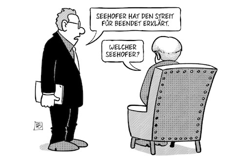 Seehofer beendet Streit Seehofer beendet Streit