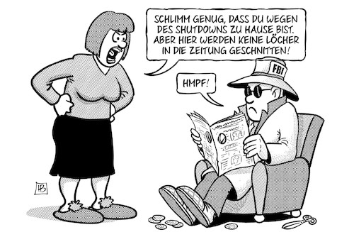 Shutdown und FBI Shutdown und FBI