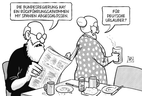 Spanien-Rückführung
