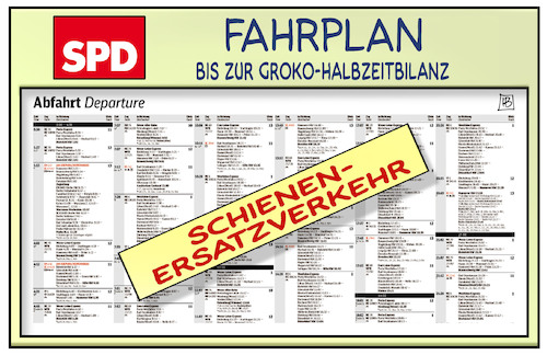 SPD-Fahrplan SPD-Fahrplan
