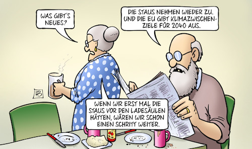 Cartoon: Staus und Klimaziele (medium) by Harm Bengen tagged staus,eu,klimazwischenziele,ladesäulen,klimawandel,mobilität,susemil,harm,bengen,cartoon,karikatur,staus,eu,klimazwischenziele,ladesäulen,klimawandel,mobilität,susemil,harm,bengen,cartoon,karikatur