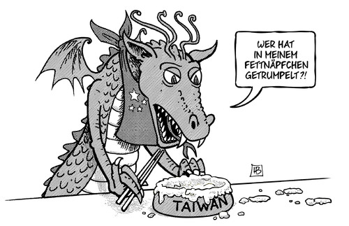 Taiwan-Fettnapf Taiwan-Fettnapf