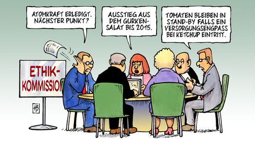 Cartoon: Tomaten auf Stand-By (medium) by Harm Bengen tagged ethik,ethikkommission,kommission,akw,atomkraft,kernkraft,sitzung,ehec,gurken,gurkensalat,ausstieg,tomaten,standby,ketchup,ethikkommission,ethik,kommission,akw,atomkraft,kernkraft,sitzung,ehec,gurken,gurkensalat,ausstieg,tomaten,standby,ketchup