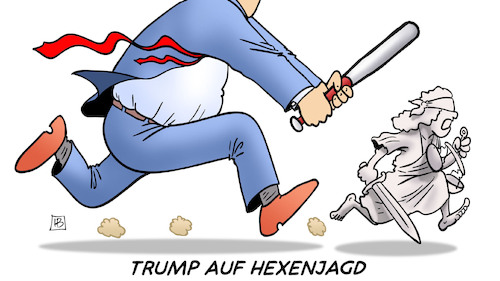 Trump auf Hexenjagd