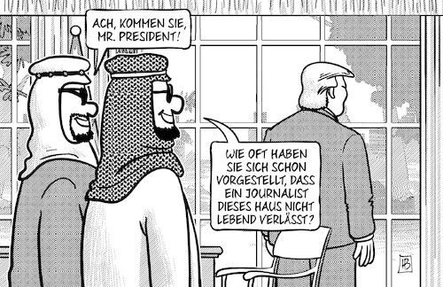 Trump und Khashoggi