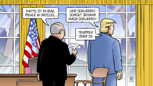 Trump und Schweden