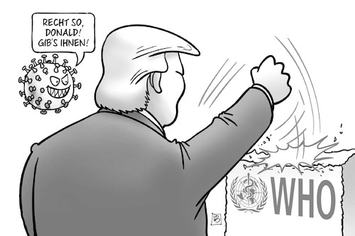 Trump und WHO
