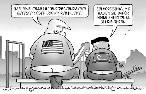 Trumps Mittelstreckenrakete