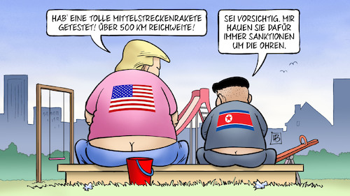 Trumps Mittelstreckenrakete