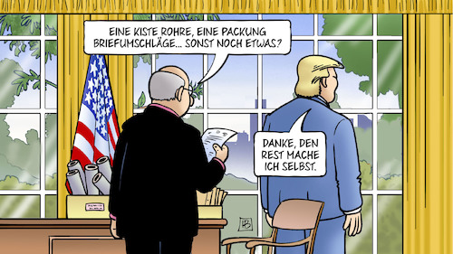 Trumps Rohrbomben