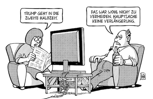 Trumps zweite Halbzeit Trumps zweite Halbzeit