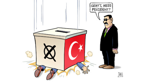 Cartoon: Türkei-Kommunalwahl (medium) by Harm Bengen tagged erdogan,türkei,praesident,kommunalwahlen,wahlen,wahlurne,absturz,akp,harm,bengen,cartoon,karikatur,erdogan,türkei,praesident,kommunalwahlen,wahlen,wahlurne,absturz,akp,harm,bengen,cartoon,karikatur