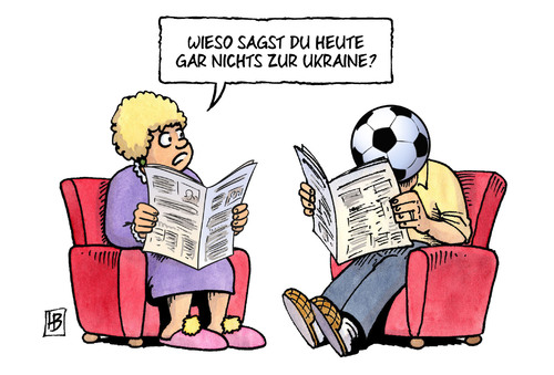 Cartoon: Ukraine und Fussball (medium) by Harm Bengen tagged fussball,runder,tisch,nato,teilung,referendum,wahl,sanktionen,armee,soldaten,umsturz,maidan,ukraine,eu,europa,russland,putin,usa,aufstand,putsch,krieg,revolte,kiew,harm,bengen,cartoon,karikatur,fussball,runder,tisch,nato,teilung,referendum,wahl,sanktionen,armee,soldaten,umsturz,maidan,ukraine,eu,europa,russland,putin,usa,aufstand,putsch,krieg,revolte,kiew,harm,bengen,cartoon,karikatur