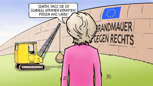 V.d.L. und Brandmauer