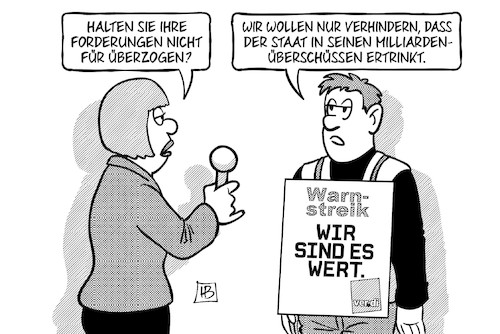 Verdi-Warnstreiks